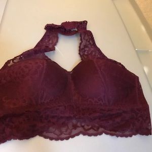 Small lace halter push up bra Victoria’s Secret